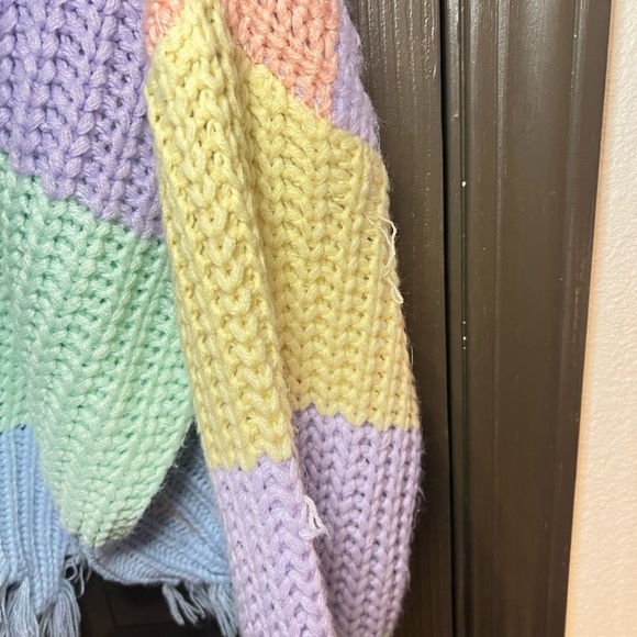 Storia Pink and Purple Knit Sweater - Picture 6 of 6